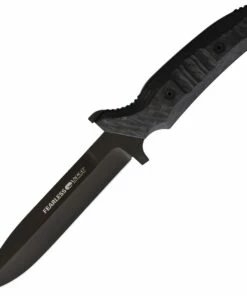Viper Knives Fearless Fixed Blade VT4020FC, 6.0" Sleipner Black Single Edge Dagger, Carbon Fiber Handles, Kydex Sheath