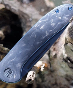WE Knife Co. Saakshi - Marble CF / Blue Ti (3.3" CPM-20CV Black SW) 20020C-2 6 WE Knife Co. Saakshi - Marble CF / Blue Ti (3.3" CPM-20CV Black SW) 20020C-2 -Buck Knives Sales WE20020C 2.3 35410.1629737146