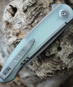 We Knife Co. WE Knife Smooth Sentinel - Ti/Natural G-10 (3" CPM 20CV SW) WE20043-2 -Buck Knives Sales WE200432.3 07578.1635528836