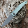 We Knife Co. WE Knife Smooth Sentinel - Ti/Natural G-10 (3" CPM 20CV SW) WE20043-2