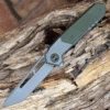 We Knife Co. WE Knife Arsenal - Gray Ti / OD Green G10 (3.5" CPM 20CV SW) WE20073-1