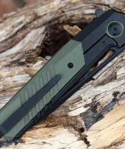 We Knife Co. WE Knife Arsenal - Blk Ti / OD Green G10 (3.5" CPM 20CV Blk SW) WE20073-2 -Buck Knives Sales WE20073 2.2 21428.1637617543