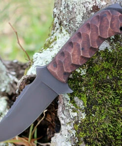 Winkler Knives Utility Crusher - Sculpted Maple (5.8" 80CrV20 Blk) WK046