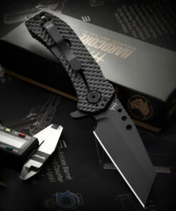 Hardcore Hardware Australia MILF Folder - Blk G10 (3.5" Blk Wharncliffe) MILF-04