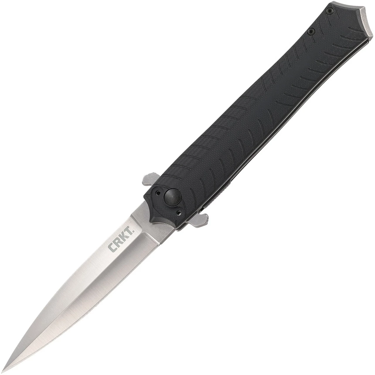 CRKT Xolotl Linerlock CR2265, 3.643" 1.4116 Plain Blade, Black G10 Handle 1 CRKT Xolotl Linerlock CR2265, 3.643" 1.4116 Plain Blade, Black G10 Handle
