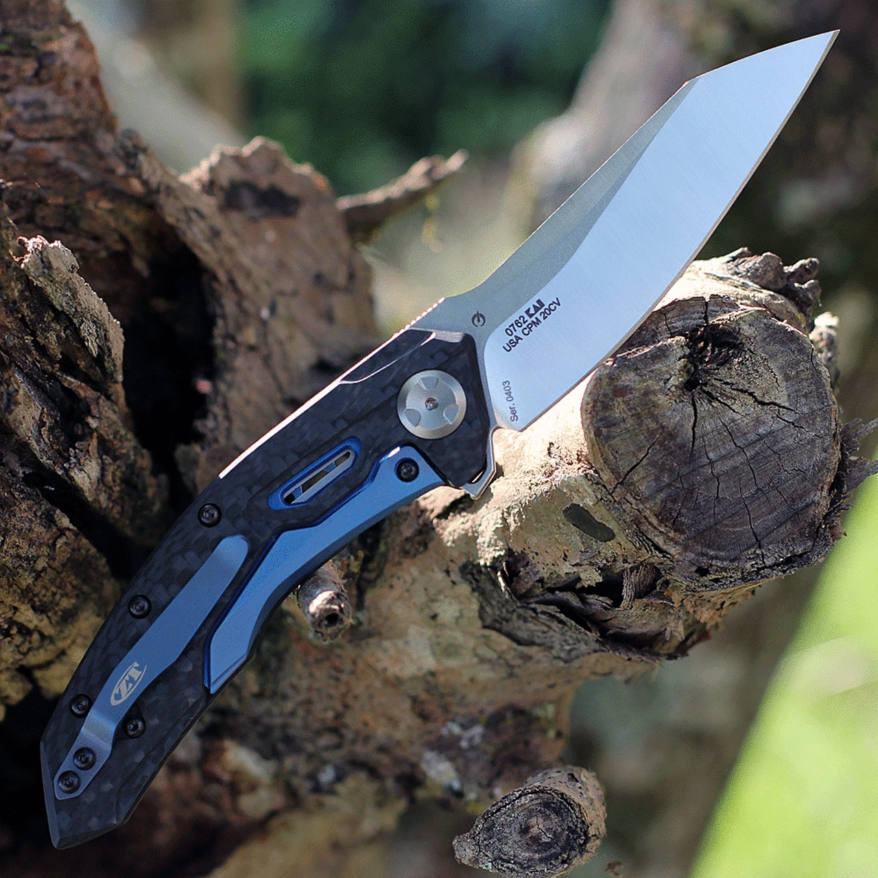 Zero Tolerance 0762 - Carbon Fiber (3.4" Two-Toned) ZT0762 2 Zero Tolerance 0762 - Carbon Fiber (3.4" Two-Toned) ZT0762 - Image 2