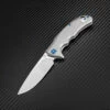 Artisan Cutlery Artisan Small Tradition ATZ1702GSGY, 3.27" S35VN Plain Blade, Gray TC4 Titanium Handle