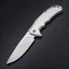 Artisan Cutlery Artisan Tradition ATZ1702GST, 3.94" S35VN Plain Blade, Satin TC4 Titanium Handle