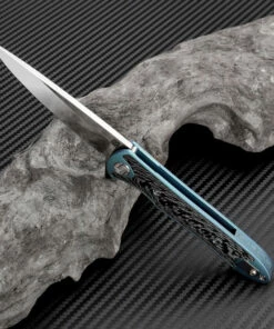 Artisan Cutlery Artisan ATZ1707GSGN Small Shark, 3.15" S35VN Plain Blade, Green Titanium TC4 Handle -Buck Knives Sales atz1707gsgn 1 75609.1566585986