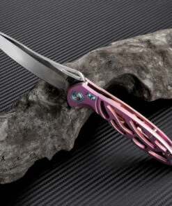 Artisan Cutlery Artisan Dragonfly ATZ1801GRES, 3.94" S35VN Plain Blade, Rose TC4 Titanium Handle -Buck Knives Sales atz1801gres 1 53559.1566586029