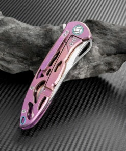 Artisan Cutlery Artisan Dragonfly ATZ1801GREM, 3.94" M390 Plain Blade, Rose TC4 Titanium Handle -Buck Knives Sales atz1801gres 2 1 57074.1566586067