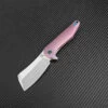 Artisan Cutlery Artisan Osprey ATZ1803GRES, 3.74" S35VN Plain Blade, Rose TC4 Titanium Handle