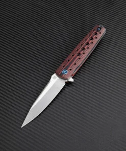 Artisan Cutlery Artisan ATZ1807GBRM Virginia, 3.94" M390 Plain Blade, Brown G-10 Handle