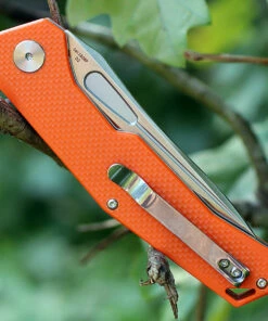 Artisan Cutlery Artisan Zumwalt ATZ1808POEF, 3.94" D2 Plain Blade, Flat Orange G-10 Handle -Buck Knives Sales atz1808poef.2 44244.1566586035