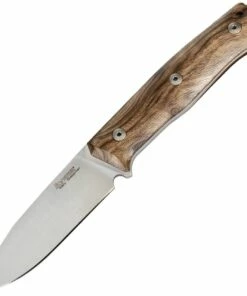 LionSteel B35WN, 3.54" Sleipner Steel Satin Blade, Walnut Wood Handle