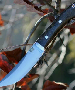 Bark River Knives Bark River 02145MGC Classic Trailing Point Hunter, 4.5" CPM 154 Plain Blade, Green Canvas Micarta Handle -Buck Knives Sales ba02145mgc.4 72042.1566586104