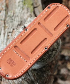 Bark River Knives Bark River Bravo 1.25 Rampless - Green Micarta (5" A2) 07-115-M-GCR -Buck Knives Sales ba07115 sheath.1 99148.1630590399