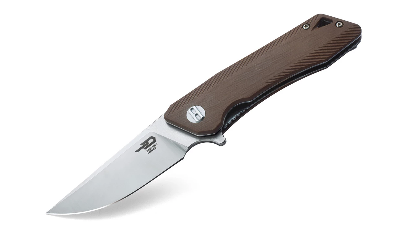 Bestech BTKG10C2 Thron, 3.0" Sandvick 12C27 Stonewash Plain Blade, Beige G-10 Handle 1 Bestech BTKG10C2 Thron, 3.0" Sandvick 12C27 Stonewash Plain Blade, Beige G-10 Handle