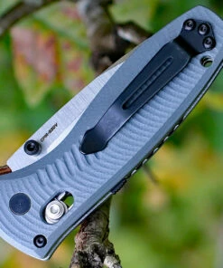 Benchmade Knives Benchmade Mini Barrage G10 Folder 585-2, 2.91 in. CPM-S30V Blade, Gray Handle, Plain Edge 7 Benchmade Knives Benchmade Mini Barrage G10 Folder 585-2, 2.91 in. CPM-S30V Blade, Gray Handle, Plain Edge -Buck Knives Sales bm585 2.2 62717.1566586688