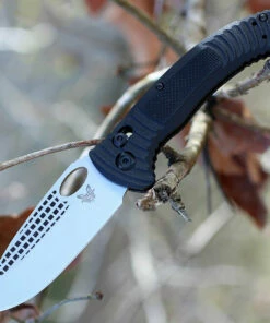 Benchmade Knives Benchmade Aileron Tarani 737, 3.45" CPM-S30V Satin Plain Blade, G10 Handle