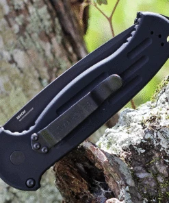 Benchmade Knives Benchmade AFO II Auto 9051SBK, 3.56 154CM Stainless Blade, Aluminum Handle, Black Combo Edge -Buck Knives Sales bm9051sbk.2 20174.1634653335