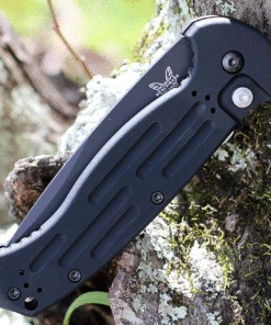 Benchmade Knives Benchmade AFO II Auto 9051SBK, 3.56 154CM Stainless Blade, Aluminum Handle, Black Combo Edge -Buck Knives Sales bm9051sbk.3 29882.1634653335