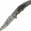 Browning Knives Browning Black Label Wihong Signature Attachment, 3.75" 7Cr17Mov Plain Blade, Aluminum Handle