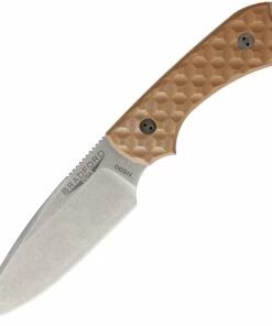 Bradford Guardian3 EDC, 3.5" N690 Plain Blade, Coyote Brown G-10 Handle