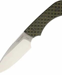 Bradford Guardian4, 4.625" N690 Plain Blade, OD Green/Black G-10 Handle