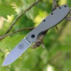 BRK Zancudo Folder, Stonewash Blade, Foliage Green Handle, Design by Esee Knives
