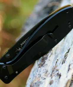 BRK Zancudo BRKR2CBB, 2.94", Black EDP Coated D2 Steel, Drop Point, Design by Esee Knives, Coyote Brown Nylon handles -Buck Knives Sales brkr2cbb.4 40676.1566585887