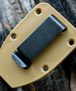 ESEE Knives ESEE 3SM, Combo Edge,Modified Pommel, Coyote Brown Molded Sheath -Buck Knives Sales brown clip plate 7 64318.1566589537