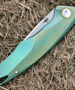 Bestech T1707A Dolphin, 3.54" CPM-S35VN Plain Blade, Gold Titanium Handle 9 Bestech T1707A Dolphin, 3.54" CPM-S35VN Plain Blade, Gold Titanium Handle -Buck Knives Sales bt1707a.4 07047.1566585963