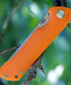 Bestech Paladin BG13C-1, 3.54" D2 Steel Stonewash Plain Blade, Orange G-10 Handle -Buck Knives Sales btbg13c1.3 1 79050.1566585993