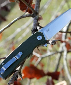 Bestech G01B Lion, 3.5" D2 Plain Blade, OD Green G-10 Handle 5 Bestech G01B Lion, 3.5" D2 Plain Blade, OD Green G-10 Handle -Buck Knives Sales btkg01b 1 80954.1566585978