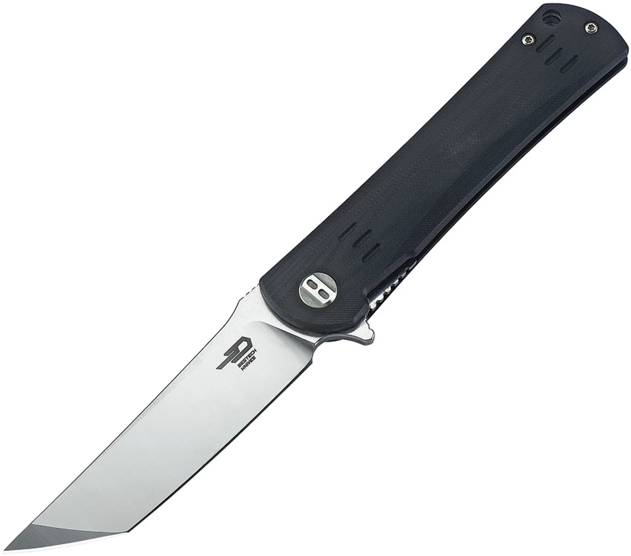 Bestech G06A1 Kendo, 3.75" D2 Plain Blade, Black G-10 Handle 1 Bestech G06A1 Kendo, 3.75" D2 Plain Blade, Black G-10 Handle