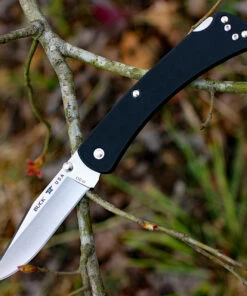 Buck Knives Buck 110BKS4 Slim Knife Pro, 3.75" S30V Plain Blade, Black G-10 Handle