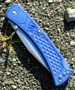 Buck Knives Buck 110 Slim Hunter, 3.75" 420HC Clip Blade, Blue Nylon Handle -Buck Knives Sales bu110bls2.2 82861.1566586264