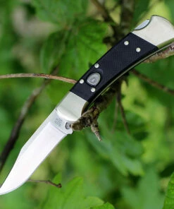 Buck Knives Buck Auto Elite 112BKSA, 3" Satin S30V Vanadium Plain Blade, G10 Handle