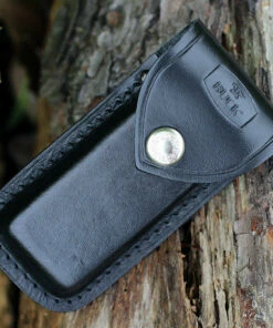 Buck Knives Buck Auto Elite 112BKSA, 3" Satin S30V Vanadium Plain Blade, G10 Handle -Buck Knives Sales bu112brsa sheath 1 70071.1566586145