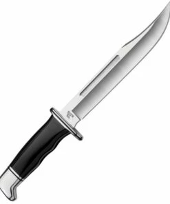 Buck Knives Buck 120BKS General, 7.3" 420HC Plain Blade, Black Phenolic Handle