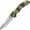 Buck Knives Buck 284CMS24 Bantam BBW, 2.75" 420HC Plain Blade, Mossy Oak Country Camo