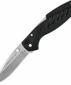 Buck Knives Buck 366BKS Rival III, 3.6" 420HC Plain Blade, Black Nylon Handle