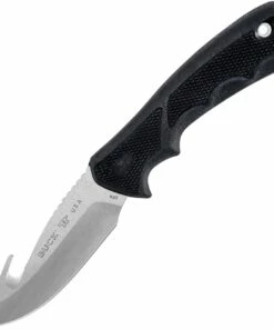 Buck Knives Buck 685BKG BuckLite Max II,4" 420HC Guthook Blade, Black Rubber Handle