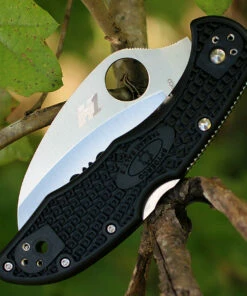 Spyderco Knives Spyderco Tasman Salt 2 FRN Black C106SBK2, 2.80 " H-1 Serrated Blade 7 Spyderco Knives Spyderco Tasman Salt 2 FRN Black C106SBK2, 2.80 " H-1 Serrated Blade -Buck Knives Sales c106sbk2.3 1 63289.1566585937