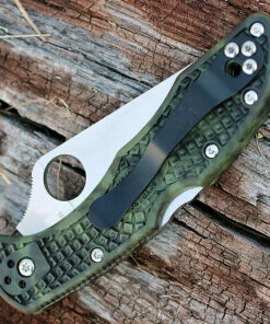 Spyderco Knives Spyderco C11ZFPGR Zome Delica 4, 2.9" Flat Ground Blade, Zome Green FRN Handles 7 Spyderco Knives Spyderco C11ZFPGR Zome Delica 4, 2.9" Flat Ground Blade, Zome Green FRN Handles -Buck Knives Sales c11zfpgr.2 95769.1566585920