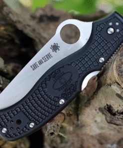 Spyderco Knives Spyderco Rescue Thin Red Line 3.57" Satin Black FRN C14FBKRD3 8 Spyderco Knives Spyderco Rescue Thin Red Line 3.57" Satin Black FRN C14FBKRD3 -Buck Knives Sales c14fsbkrd3.4 52558.1626812362