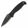 Spyderco Knives Spyderco Autonomy 2 Automatic Black G-10 (3.5" LC200N Black Serr)
