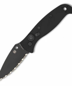 Spyderco Knives Spyderco Autonomy 2 Automatic Black G-10 (3.5" LC200N Black Serr)