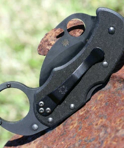 Spyderco Knives Spyderco Karahawk G-10 Black C170GBBKP, 2.29 in. Black VG-10 Plain Blade -Buck Knives Sales c170gbbkp.3 79459.1645899931